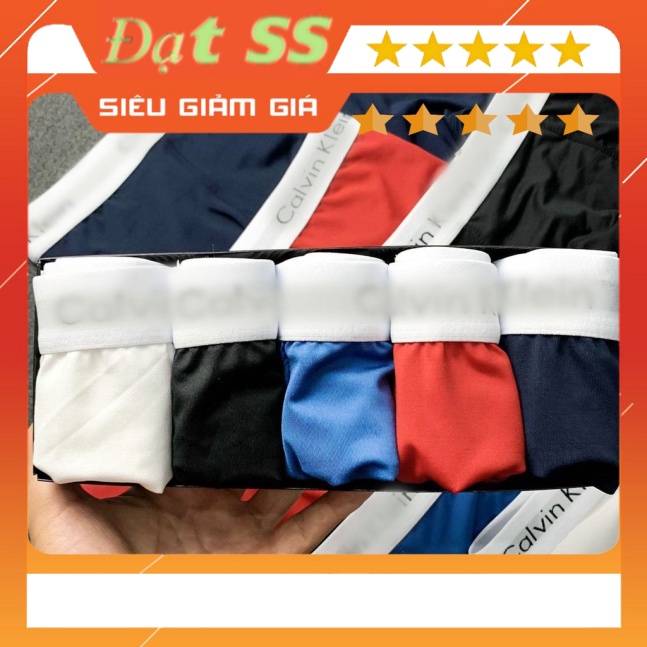 Quần Sịp Đùi Nam, Quần Sịp Boxer Nam CK , Phong cách Thể thao, thoáng khí, đai co giãn 4 chiều và mạnh mẽ