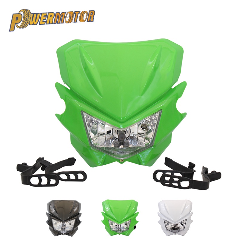 Đèn Pha Chuyên Dụng Cho Xe Mô Tô Kawasaki KLX250 KLX 450 CRF YZF EXC