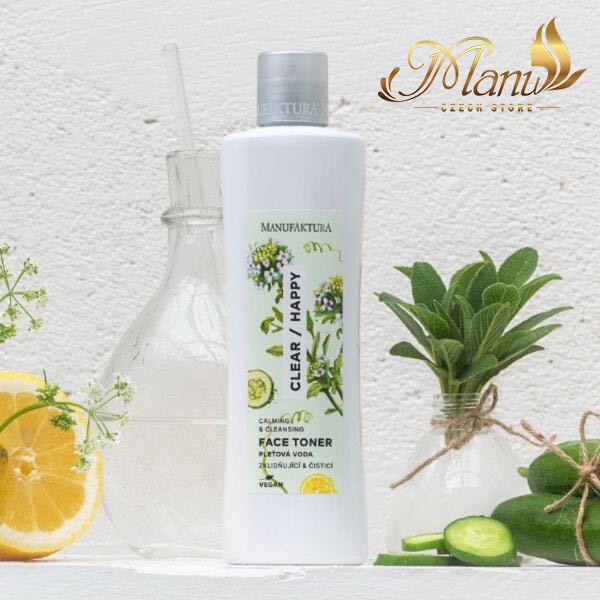 Toner Da Mụn Dưa Chuột Lavender Manufaktura 215ml