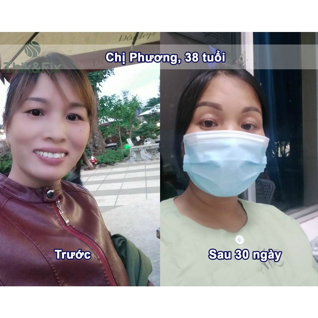 Dầu Gội Nữ Thik&amp;Fix kích thích tóc mọc trở lại, phục hồi tóc hư tổn, dưỡng tóc suôn mượt (100ml)