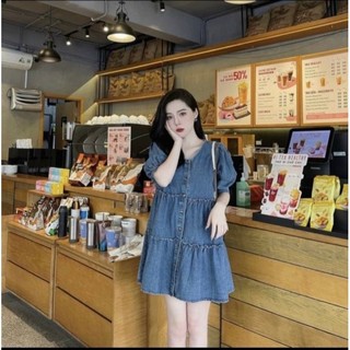 [BIGSIZE]  ĐẦM JEAN BAYBYdoll 𝟲𝟬𝗸𝗴 - 𝟵𝟬𝗸𝗴 (Bigsize Nguyễn Phi Phụng)