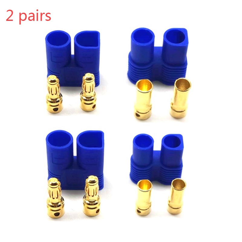 Set 2 Cặp Đầu Nối Nhanh Ec2 Ec3 Ec5 2.0mm 3.5mm 5.0mm