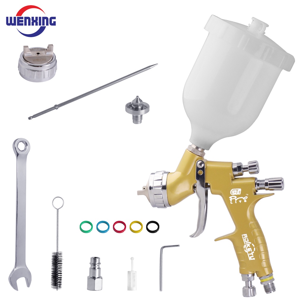 Mới Súng Phun Sơn Với Đầu Phun 1.3mm Nhiều Màu Sắc Tiện Dụng