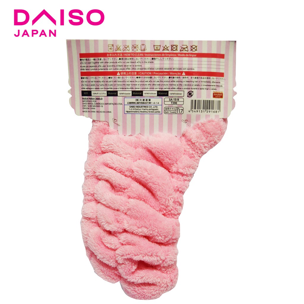 Daiso Băng giữ tóc Hair Turban