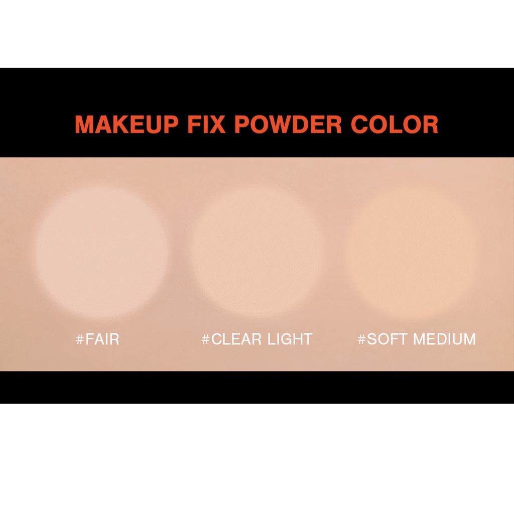 Phấn phủ kiềm dầu 3CE Makeup Fix Powder [BST TOILET PAPER] che phủ tốt, kiềm dầu, siêu mịn 9.0G