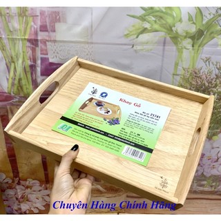 Khay đáy gỗ tay cầm oval 21741 gỗ đức thành