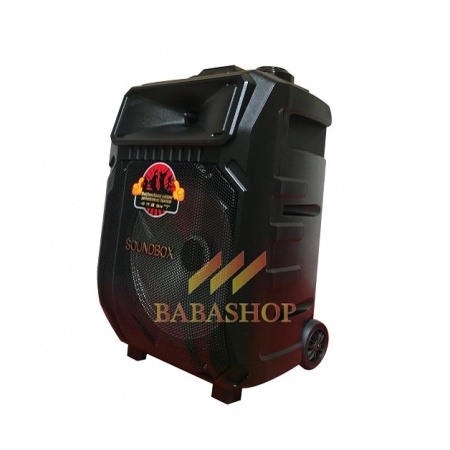 Loa karaoke mini SOUNDBOX S-1012B Loa bass 30 âm thanh chất lượng + Tặng kèm 2 micro không dây