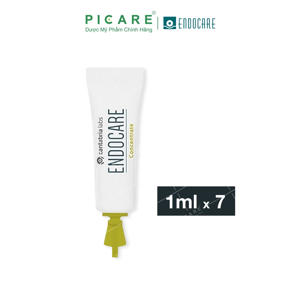 Serum phục hồi da hư tổn, ngăn ngừa lão hóa do nắng và tuổi tác Endocare Concentrate Intensive Anti-Aging 1ml