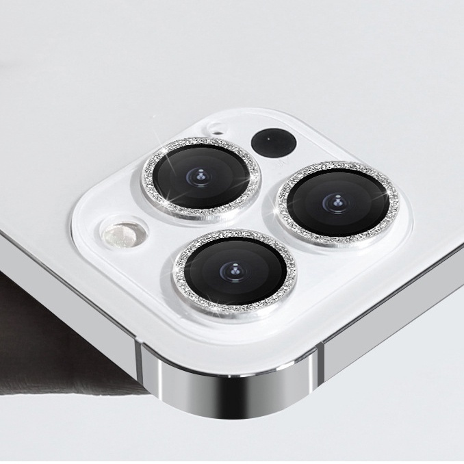 Kính cường lực iphone viền kim tuyến bảo vệ Camera 6/6plus/6s/6splus/7/7plus/8/8plus/x/xs/11/12/13/14/pro/max/promax