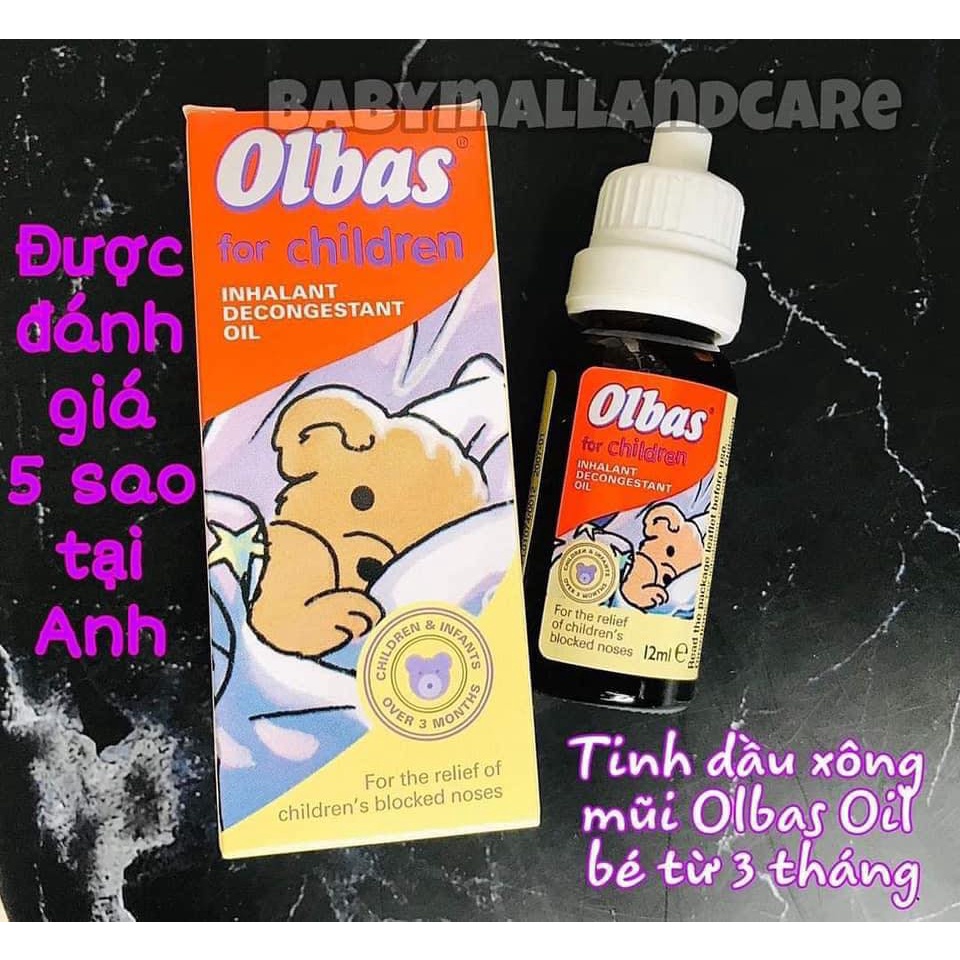 Tinh dầu xông mũi Olbas (12ml) 9.2023