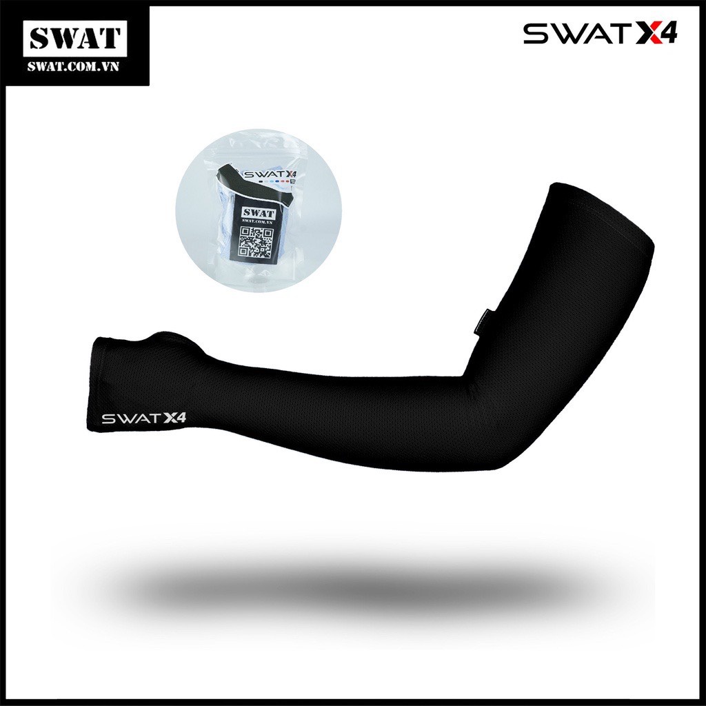 Ống Tay , Găng Tay Chống Nắng SWAT X4 Xỏ Ngón Cao Cấp Chống Tia UV