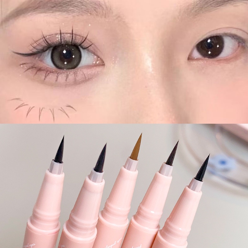 Bút Kẻ Mắt Nước Màu Đen / Nâu Không Thấm Nước HLLR