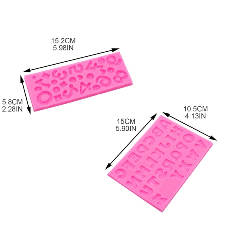 Khuôn Làm Bánh Quy Hình Chữ Cái Và Số Độc Đáo