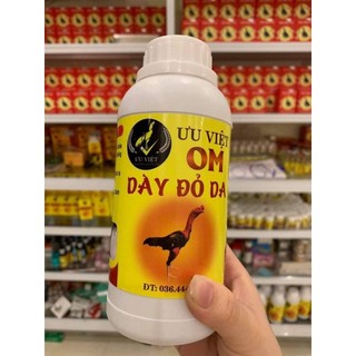 Om,dày đỏ da cho gà Ưu Việt
