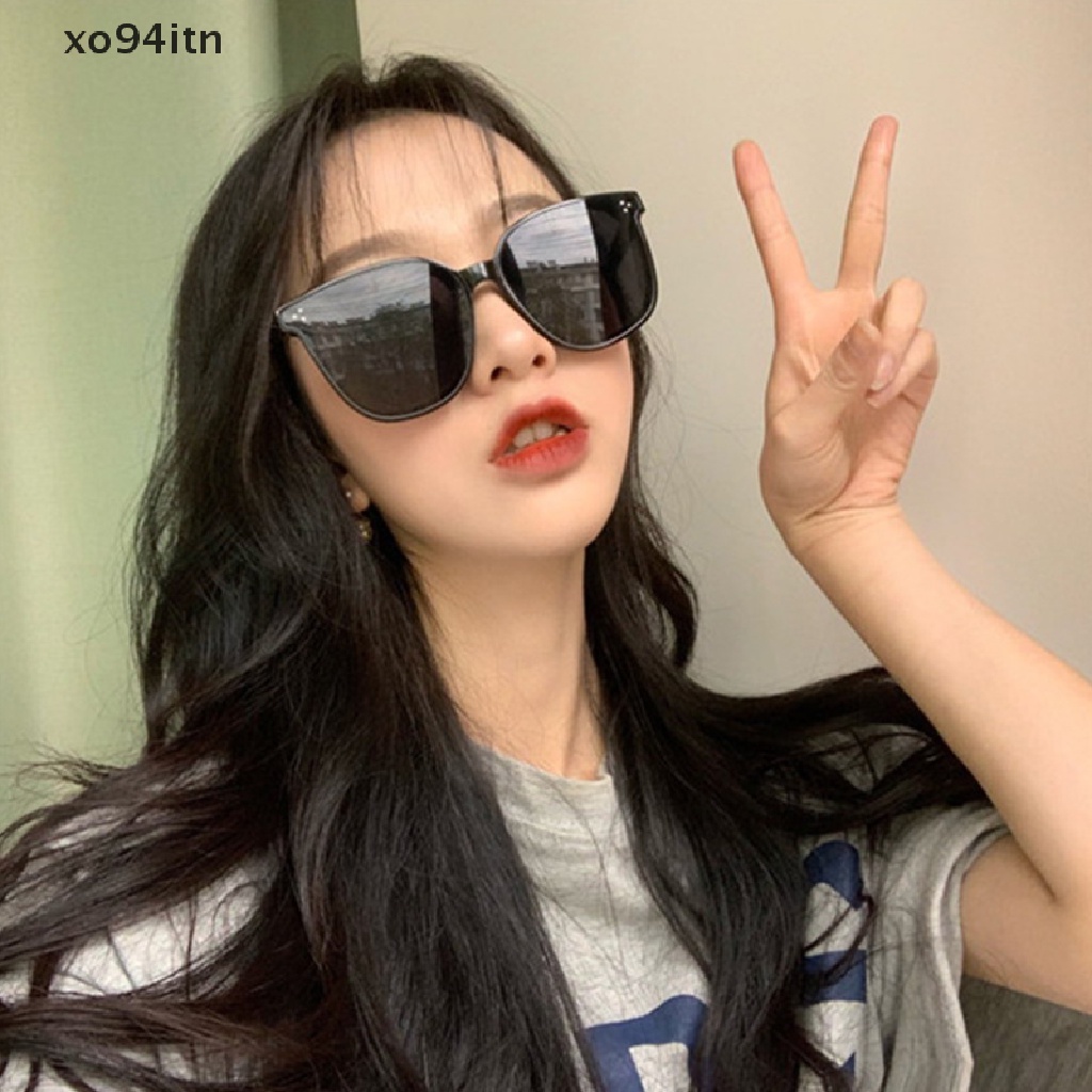 Gm Kính Mát Vuông Chống Tia UV Phong Cách Retro Dành Cho Nữ