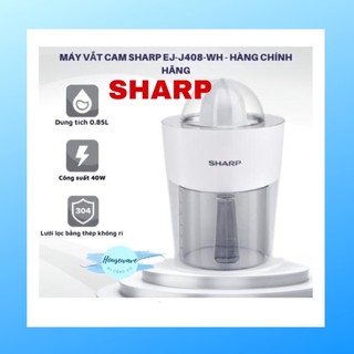Máy vắt cam sharp ej-j408-wh - hàng chính hãng