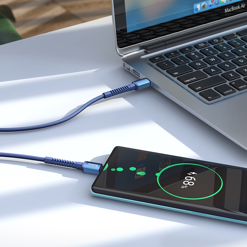 Dây cáp sạc nhanh HOCO. X71 100% 1m 60W USB C sang Type C thích hợp cho notebook