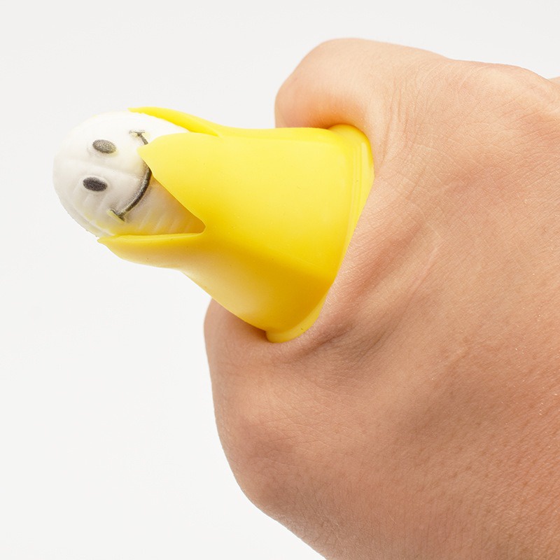 CHUỐI BÓP THÒ MẶT RA squishy quả chúi bóp vui