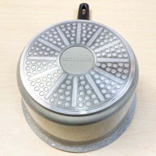 QUÁNH LOCK ĐÁ STONE 7 LỚP PHI LOCKNLOCK LCA6181D (18cm )