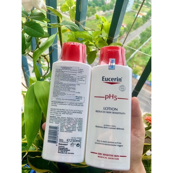 EUCERIN -SỮA DƯỠNG THỂ CHO DA NHẠY CẢM PH5 LOTION 250ML