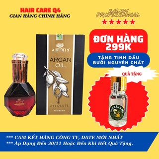 Tinh Dầu Dưỡng Tóc Cao Cấp Argan Oil Aminis 50ml Hàng Chính Hãng - Hair Care Q4