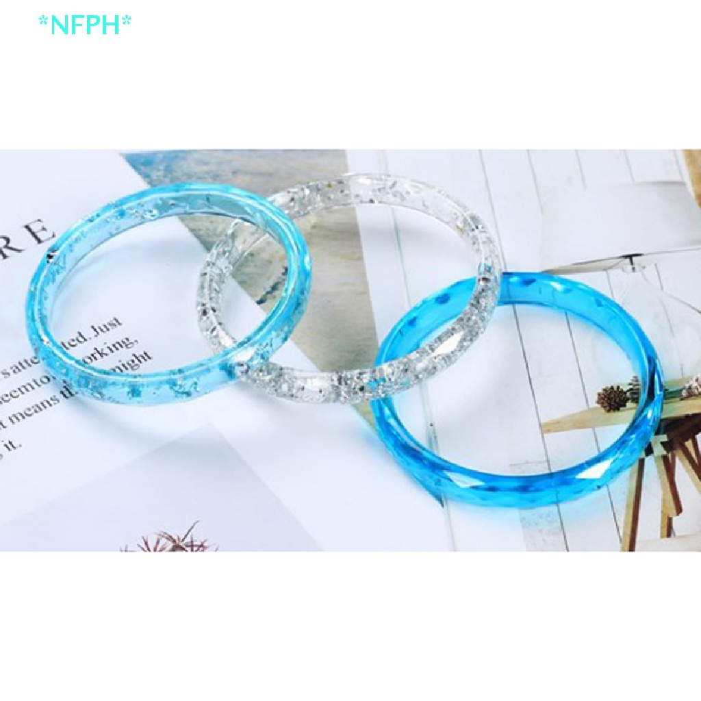 Khuôn Silicon Trong Suốt Làm Vòng Đeo Tay Bằng Resin Mới