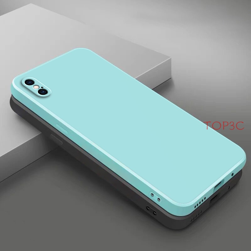 Ốp Điện Thoại Màu Trơn Cho iPhone Xs max X XR 8 plus 7 plus 6 plus 6 plus se2 6 6s YT
