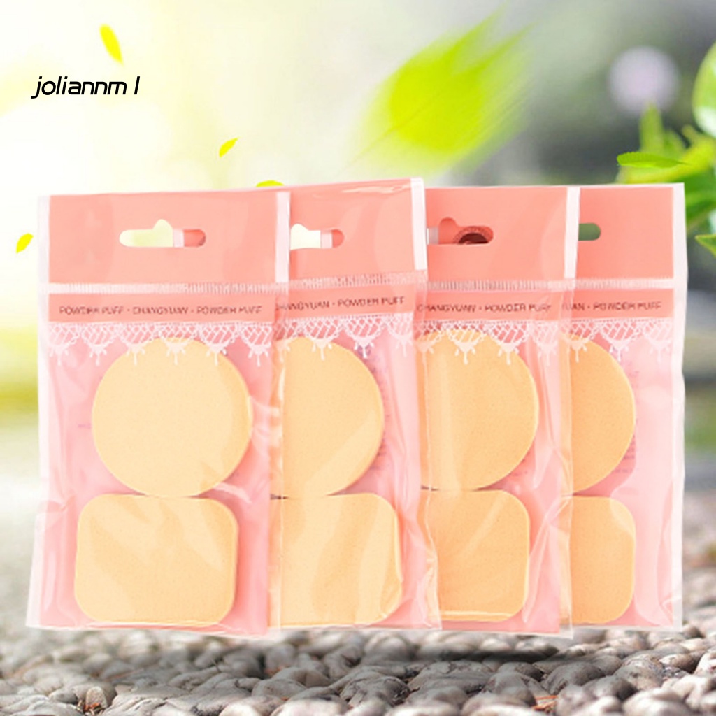 Set 2 Bông Phấn Trang Điểm Mềm Mượt Dành Cho Nữ