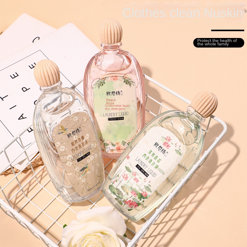 Nước Tẩy Rửa Quần Lót Kháng Khuẩn 500ml Không Chứa Sắc Tố Huỳnh Quang Làm Mềm Mại