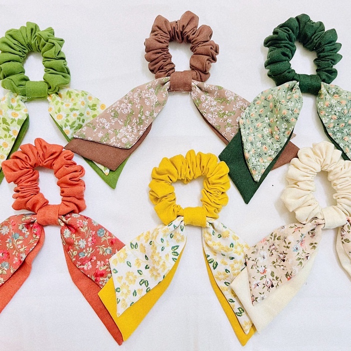 BUNNY SCRUNCHIES - Cột tóc nơ, nhẹ nhàng như thơ