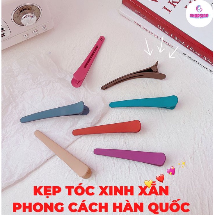 Kẹp tóc nữ, kẹp tóc bé gái, kẹp càng cua xinh xắn phong cách Hàn Quốc M18 đủ màu cho các Mẹ lựa chọn
