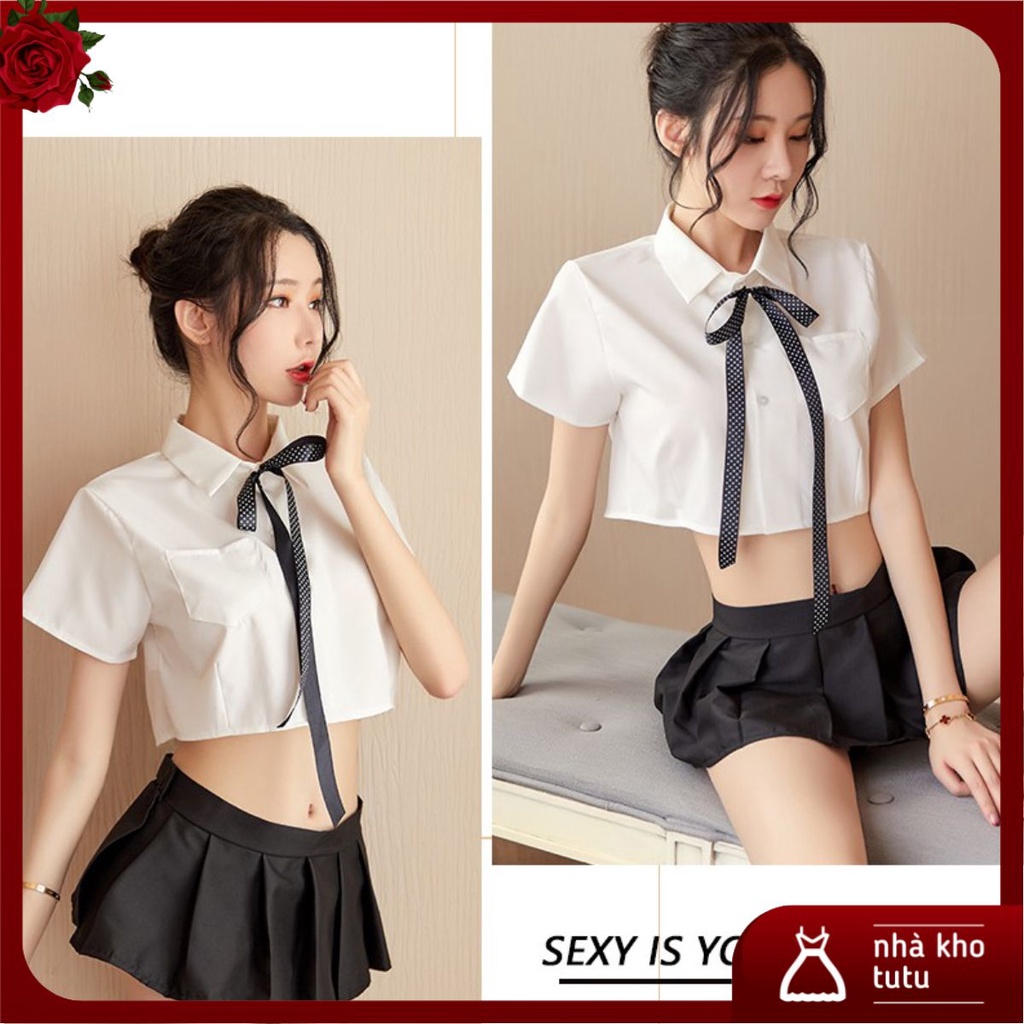 Set đồ ngủ Cao cấp Cosplay nữ sinh L165