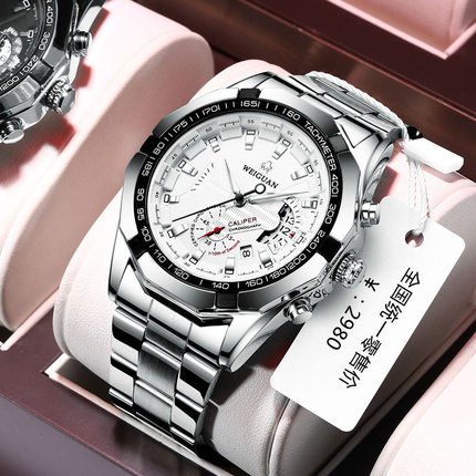 Đồng Hồ Nam WEIGUAN Automatic Dây Thép Không Gỉ Cao Cấp Cho Nam Giới( Tặng Kèm Tháo Chốt) | BigBuy360 - bigbuy360.vn