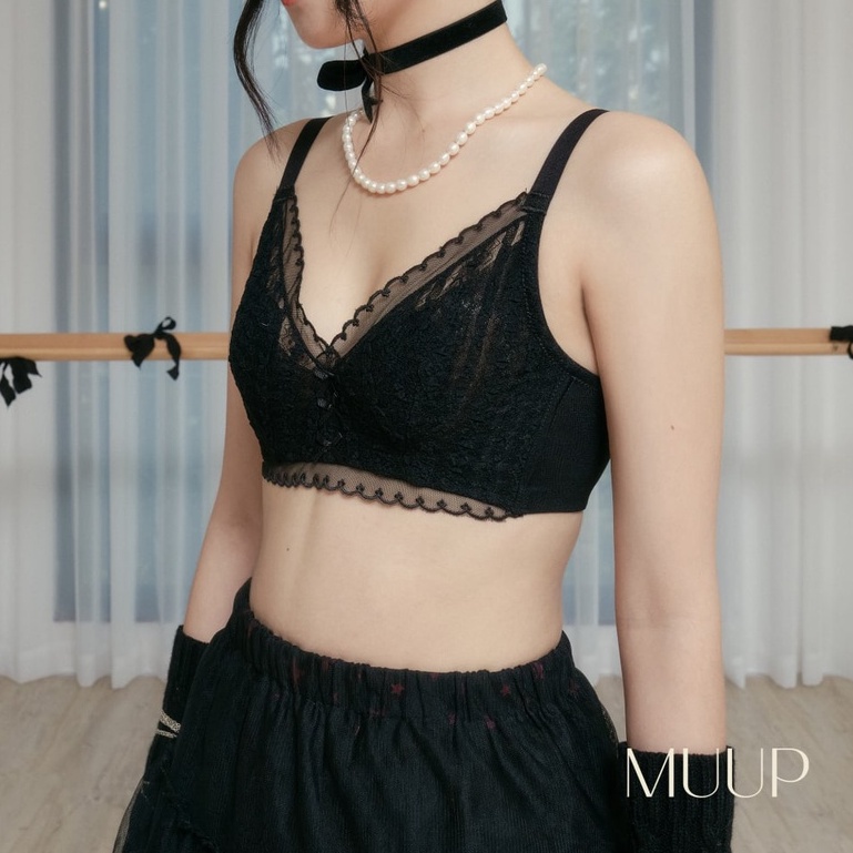 Áo lót ren đệm mỏng có gọng Aurora Bralette thiết kế độc quyền MUUP MA012
