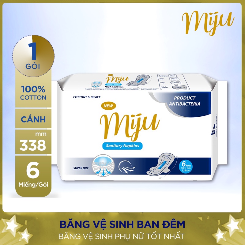 Băng Vệ Sinh MIJU siêu th.ấm💇AN TOÀN👸👰Chăm sóc toàn diện cho chị em.
