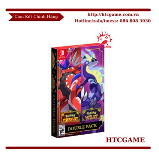 Pokemon Scarlet / Violet/ Double Pack - Thẻ game dành cho Nintendo Switch