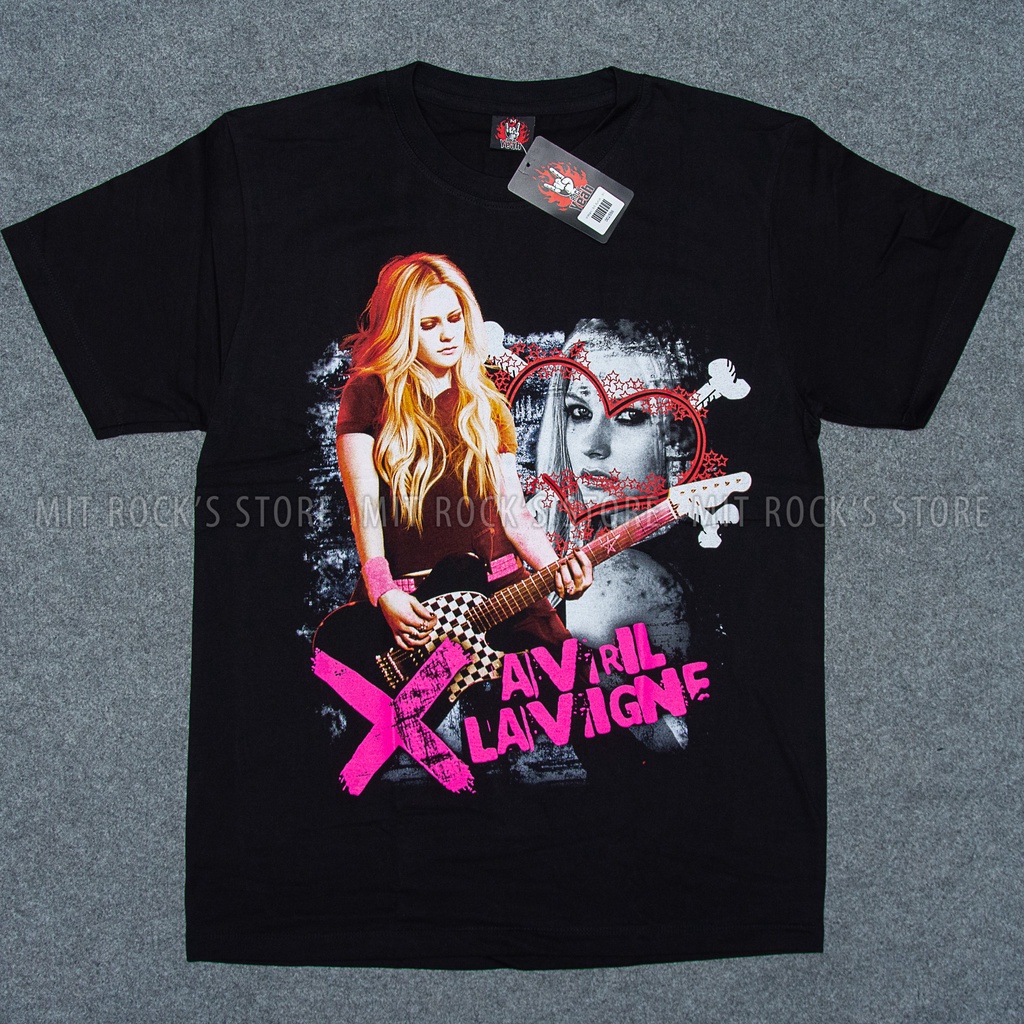 Áo Avril Lavigne  - Rock band tee - Áo Rock - Size S, M, L, XL, XXL - Áo Thái Lan
