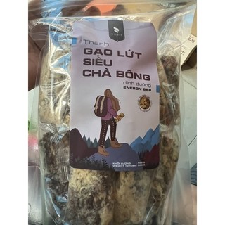 Thanh gạo lứt siêu chà bông hiệu robis 500g