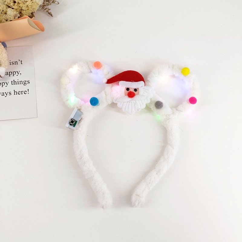 Băng Đô Cài Tóc Hình Tai Gấu Nhiều Màu Sắc