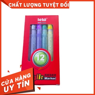 Bút sơn acrylic không phai nhiều màu - ảnh sản phẩm 1