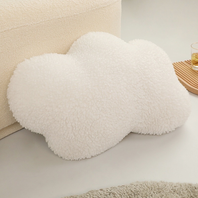 Gối tựa lưng HOME DECOR gối ôm hình đám mây nhiều màu kích thước 50x40cm, tựa lưng ghế văn phòng, ôm ngủ êm ái tiện lợi
