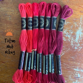 Set Chỉ Airo Tone Hồng Đỏ