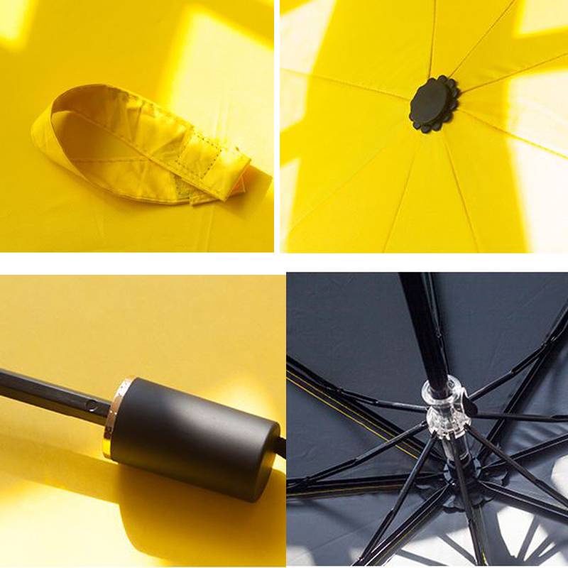 Dù Gấp Tự Động Chống Nắng Mưa In Hình Pokemon Pikachu Dễ Thương