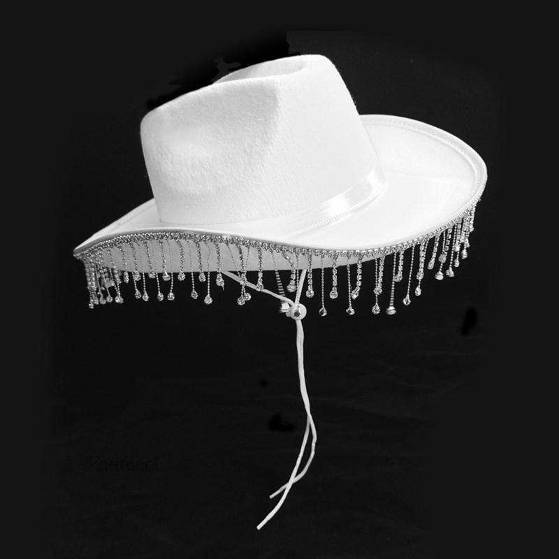 [Fenteer1] Mũ Cô Dâu Pha Lê Trắng Thoải Mái Mặc Trong Tiệc Tùng