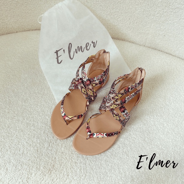 Giày Sandal Nữ Chiến Binh Thổ Cẩm 1407-8 Elmer