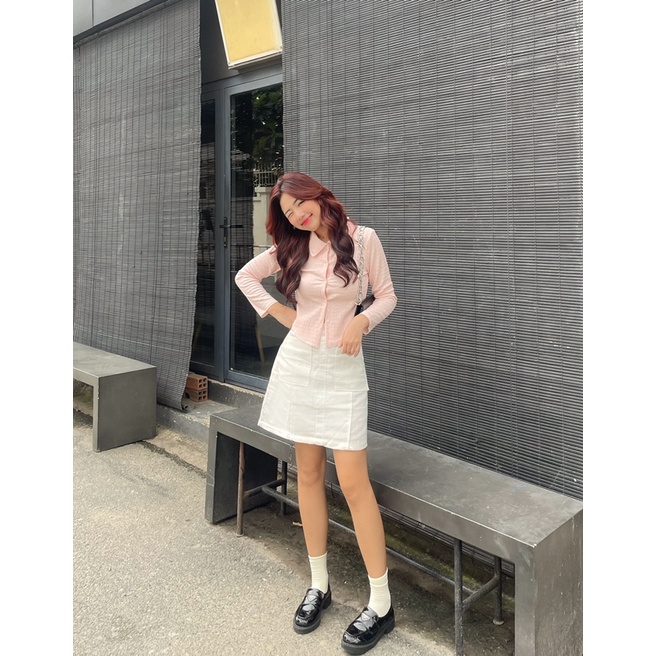 Váy ngắn dáng chữ A Adela nhẹ nhàng công sở Miều Est.2013