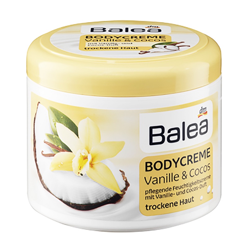 Kem dưỡng ẩm Balea Bodycreme Vanille & Cocos  500ml