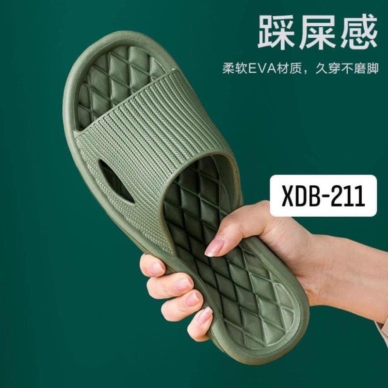 Dép Nam Nữ Đi Trong Nhà , Trong Văn Phòng Đế Trám Chống Trơn Trượt Cao Cấp 88348 Shopkhotong vp88