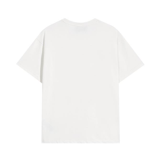 Áo Thun Unisex Tay Ngắn Sọc Ngang Bằng Cotton Phong Cách Mới Xuân 2023