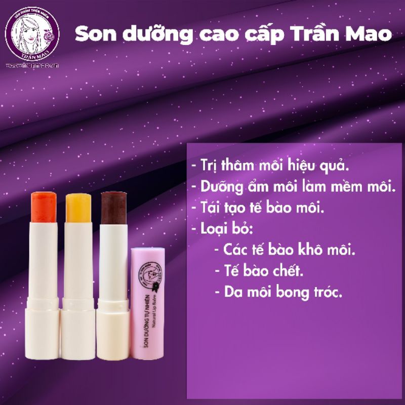 SON DƯỠNG MÔI TRẦN MAO